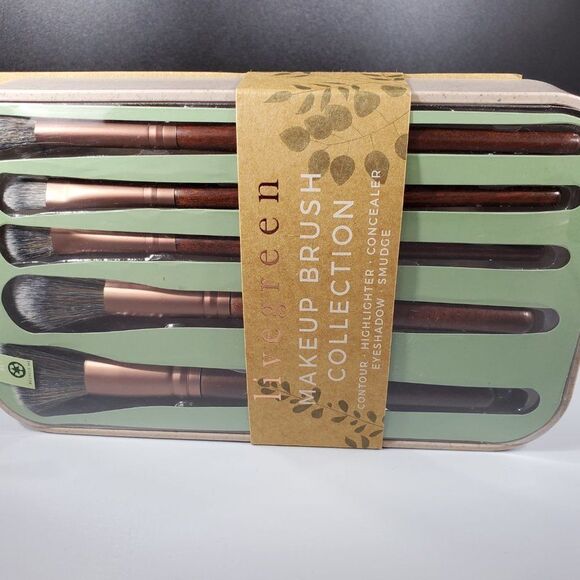 MAKEUP BRUSH LIVE GREEN COLLECTION - Picture 11 of 16